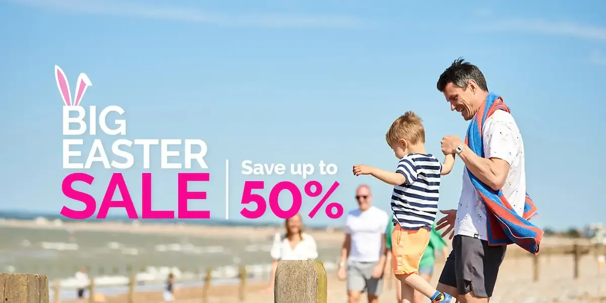 Save up to 50% when you book an Easter break